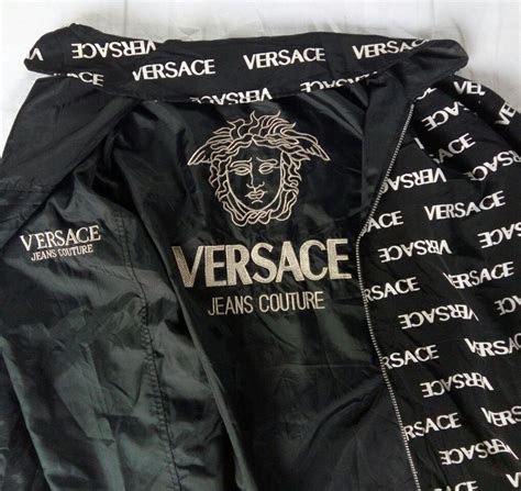 vintage versace windbreaker|versace windbreakers for men.